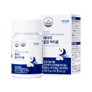 Лактиум Сладкий сон Atomy Good Sleep Lactium 60 капсул